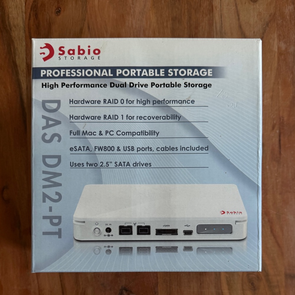 Sabio Storage Professional Portable Storage